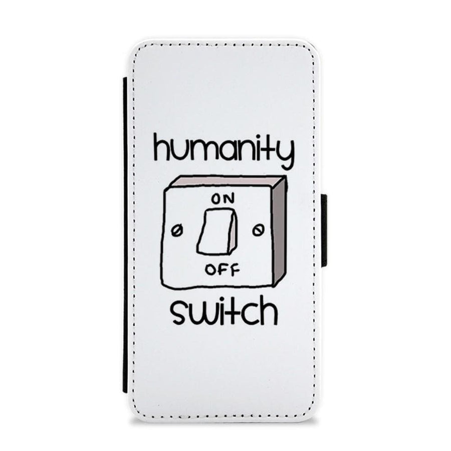 Humanity Switch - Vampire Diaries Flip / Wallet Phone Case - Fun Cases