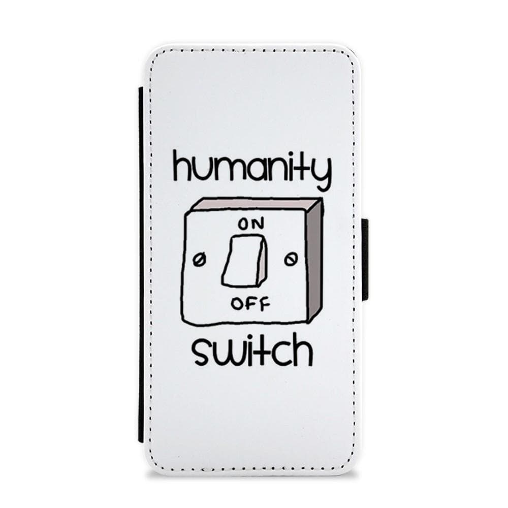 Humanity Switch - Vampire Diaries Flip / Wallet Phone Case - Fun Cases