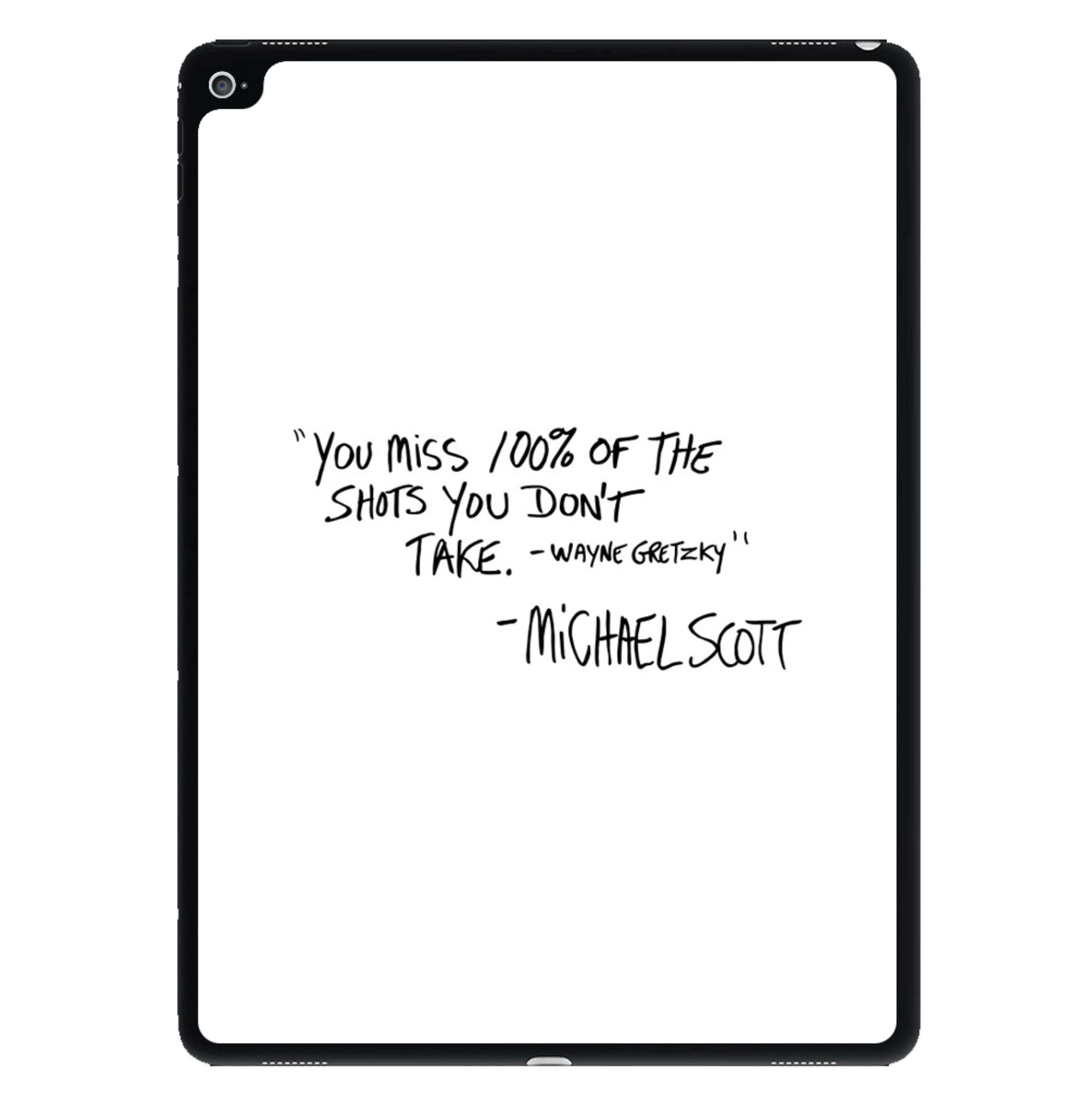 Michael Scott Quote iPad Case