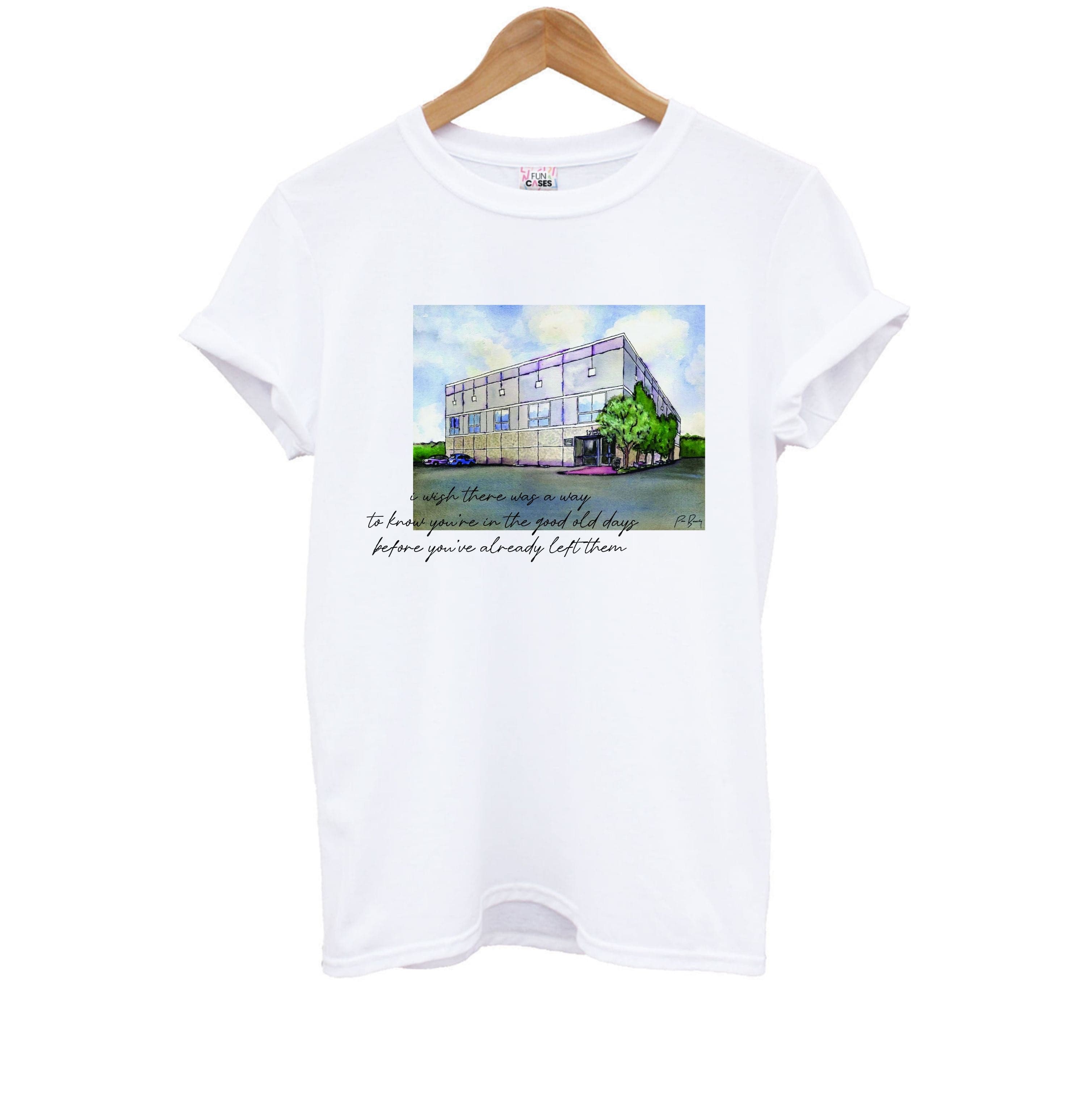 Dunder Building Kids T-Shirt