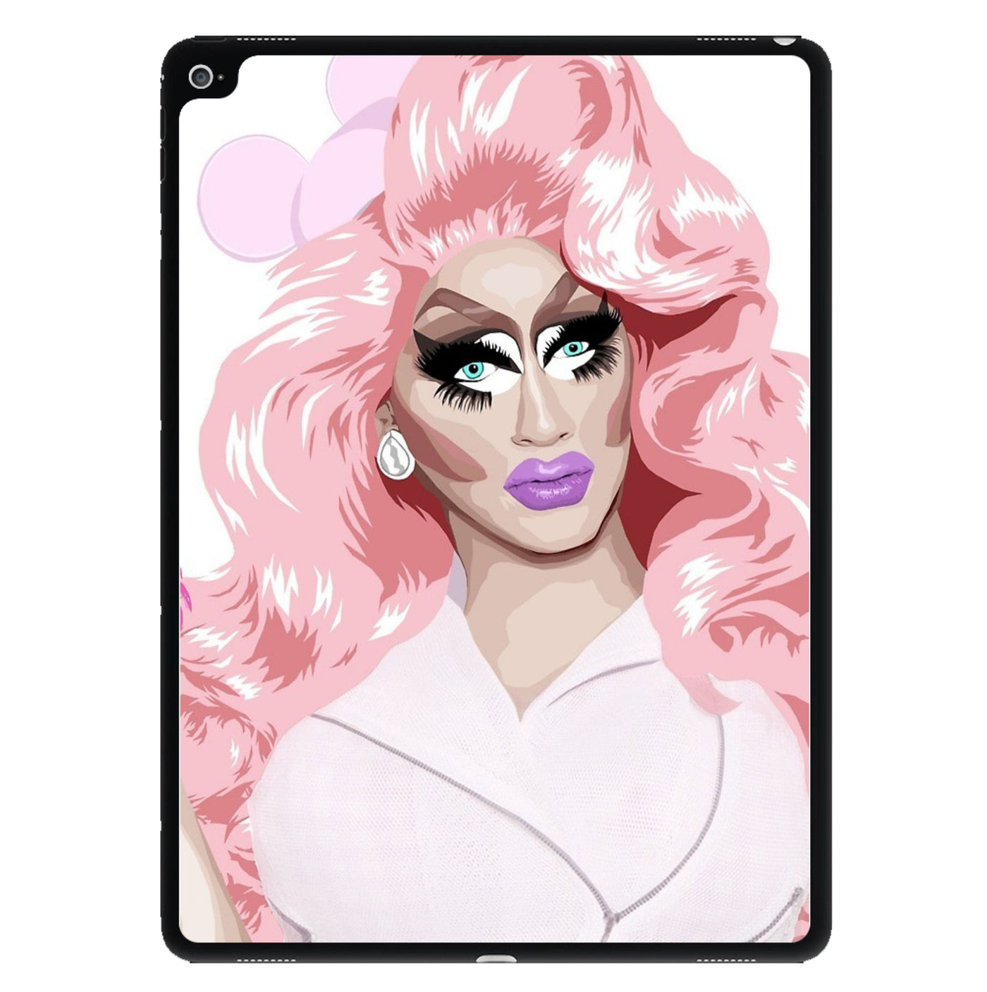 White Trixie Mattel - RuPaul's Drag Race iPad Case