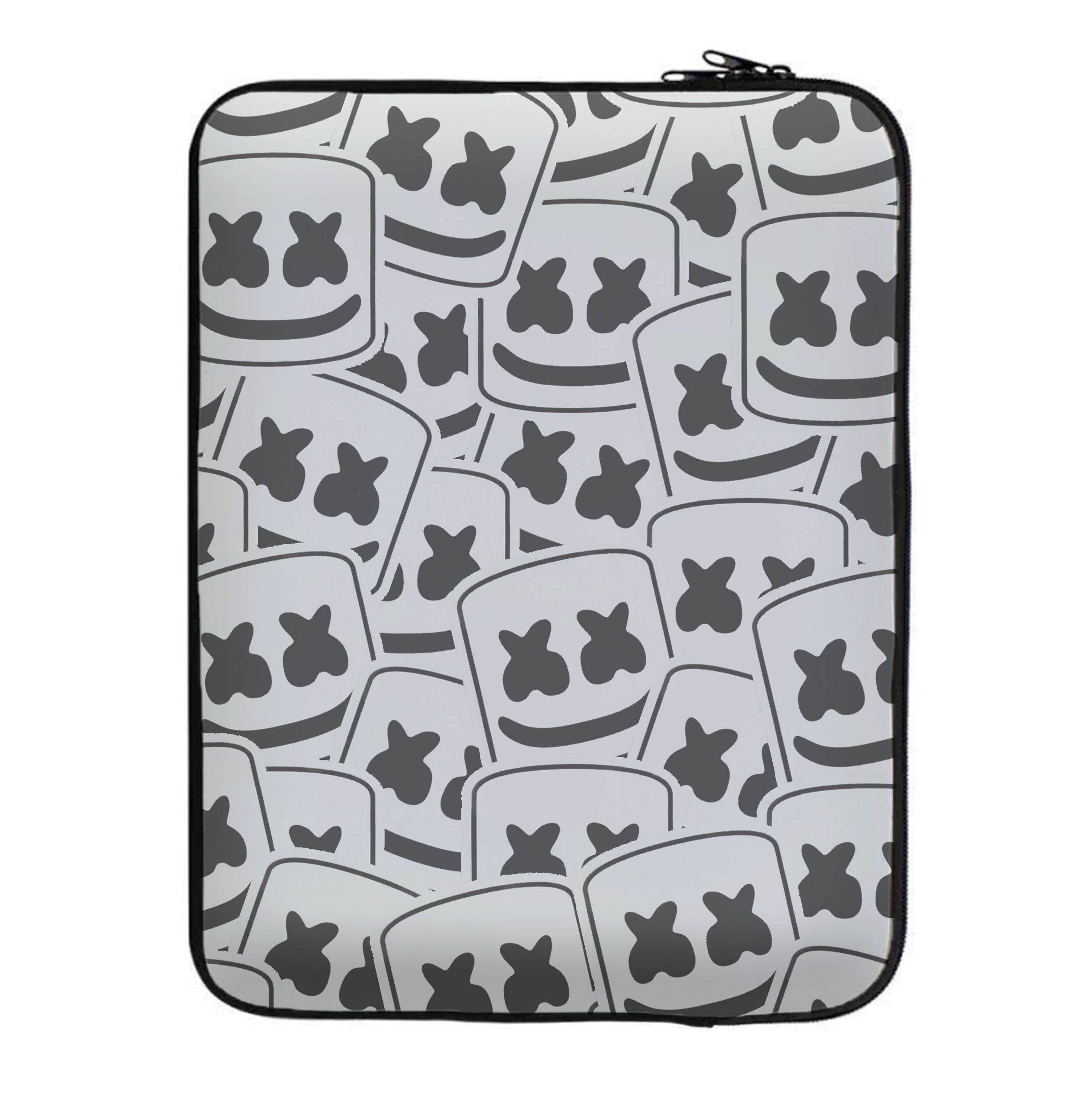 Collage - White Helmet DJ Laptop Sleeve