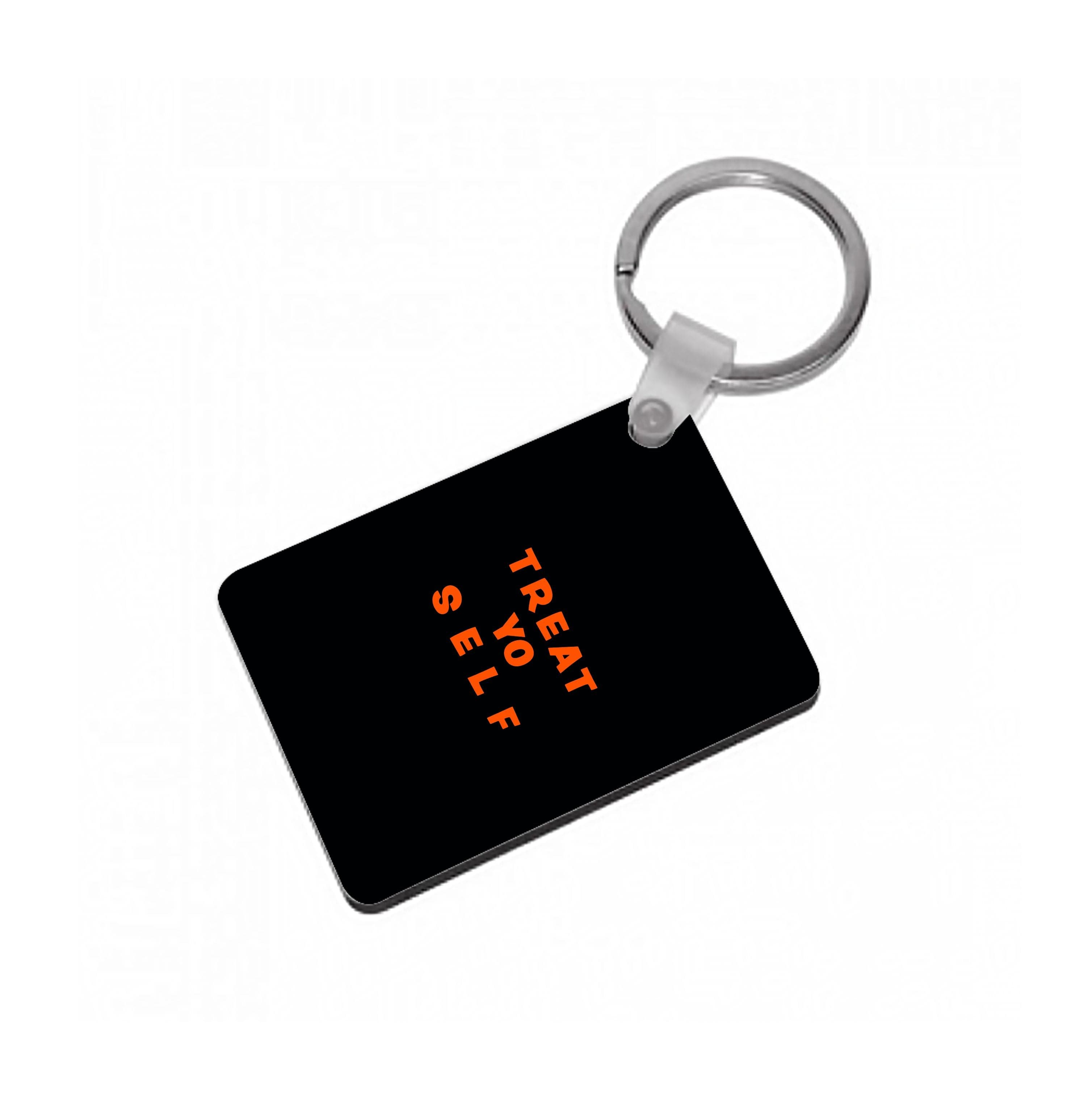 Treat Yo Self Parks - Halloween Specials Keyring