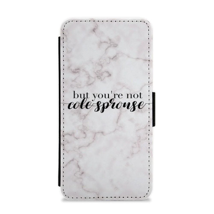 But You're Not Cole Sprouse - Marble Flip / Wallet Phone Case - Fun Cases