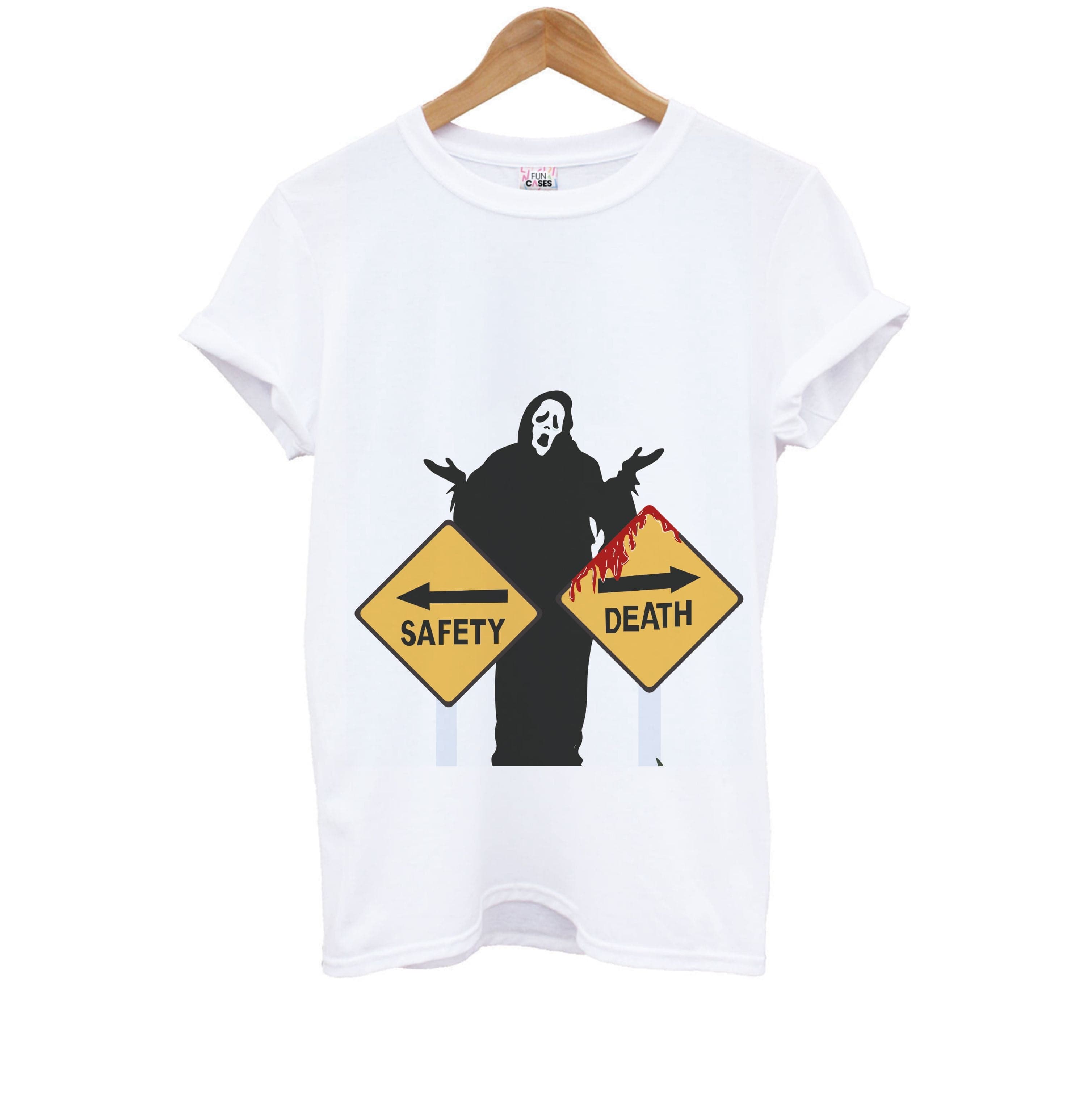 Safety Or Death - Scream Kids T-Shirt