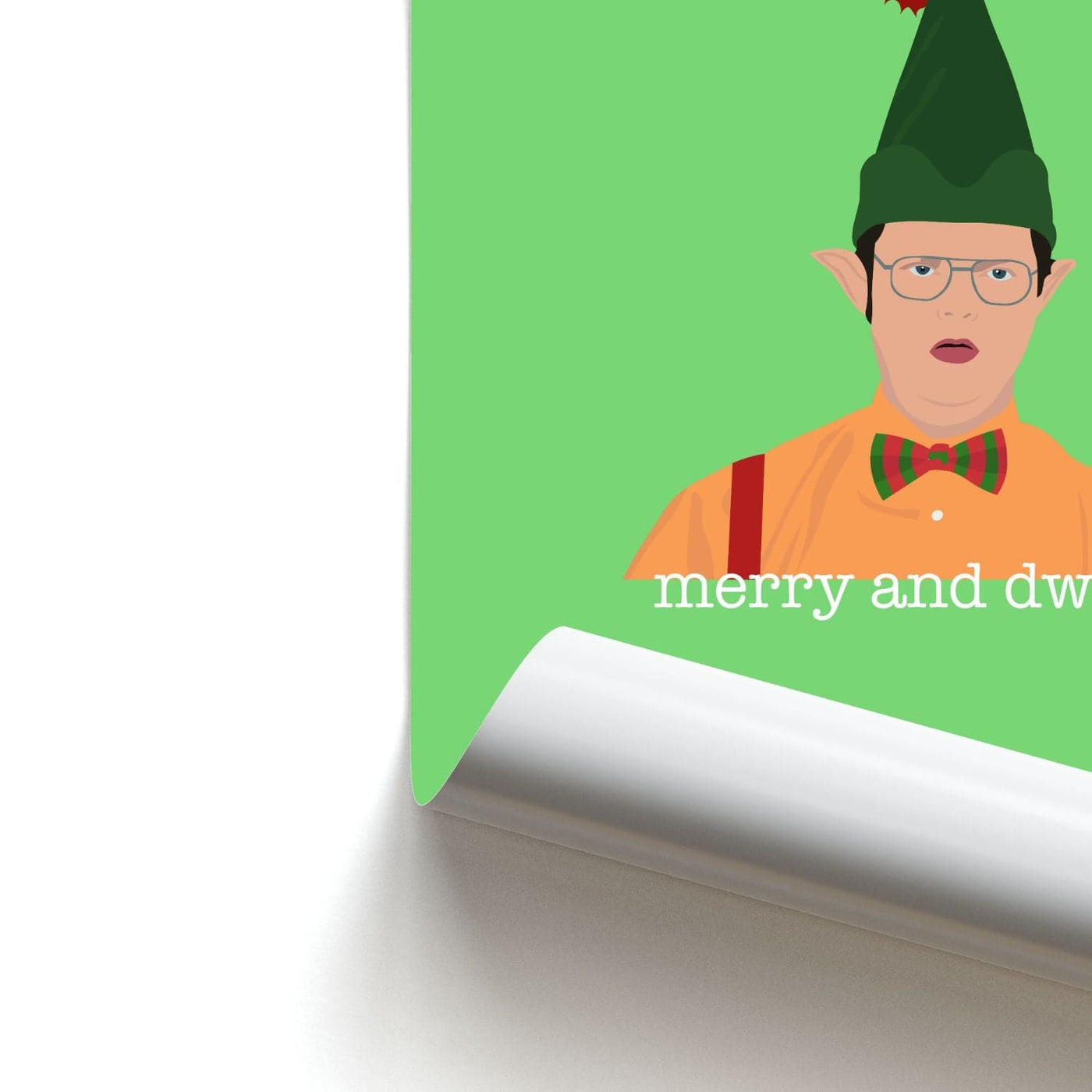 Merry And Dwight - The Office Poster