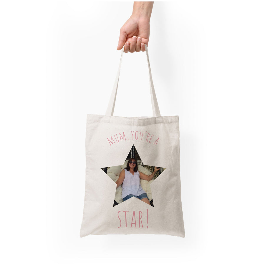 Star - Personalised Mother's Day Tote Bag