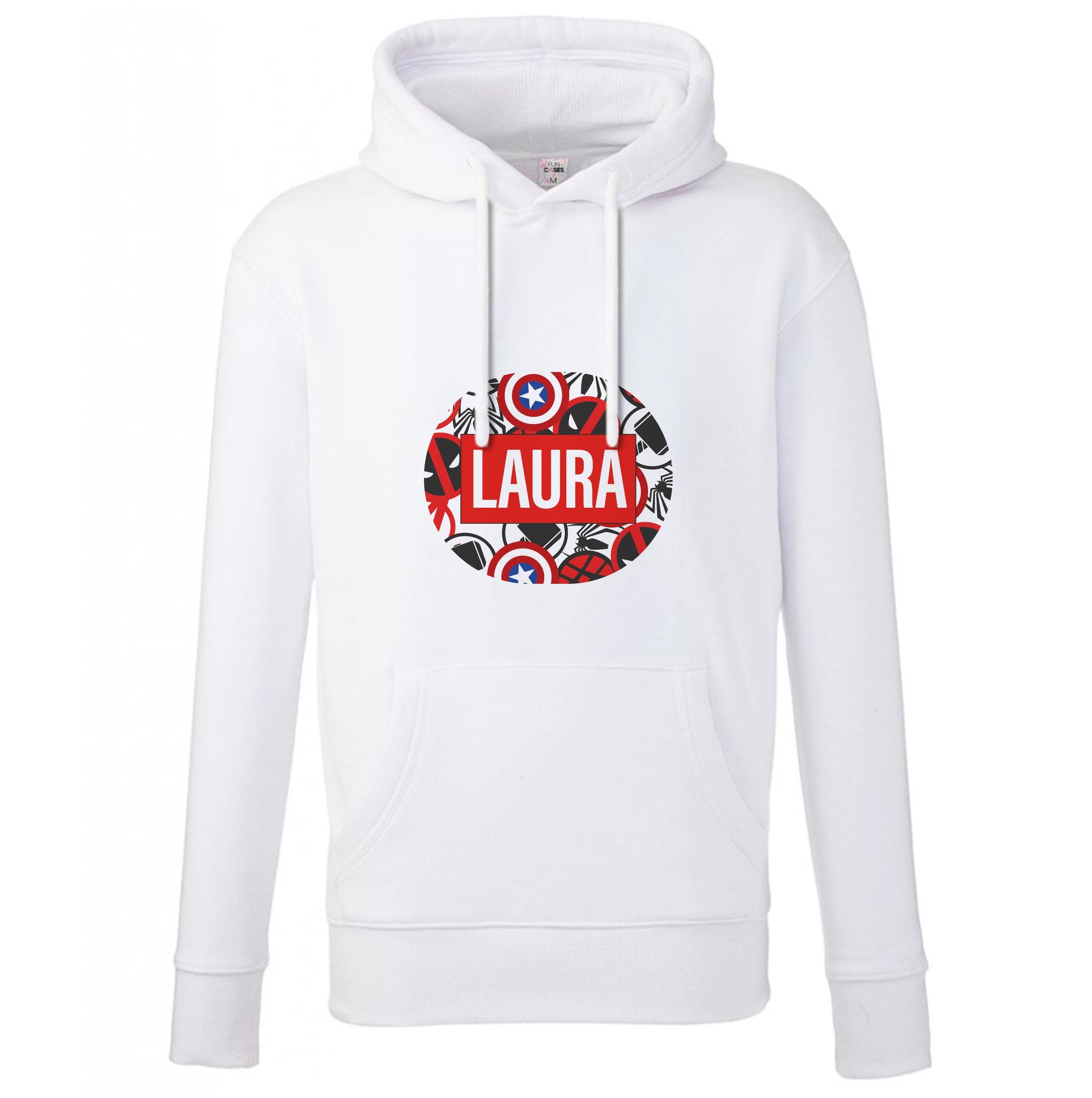 Collage - Personalised Superhero Comic Hoodie