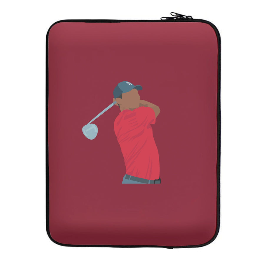 Tiger Woods - Golf Laptop Sleeve