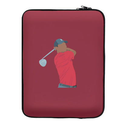 Tiger - Golf Laptop Sleeve