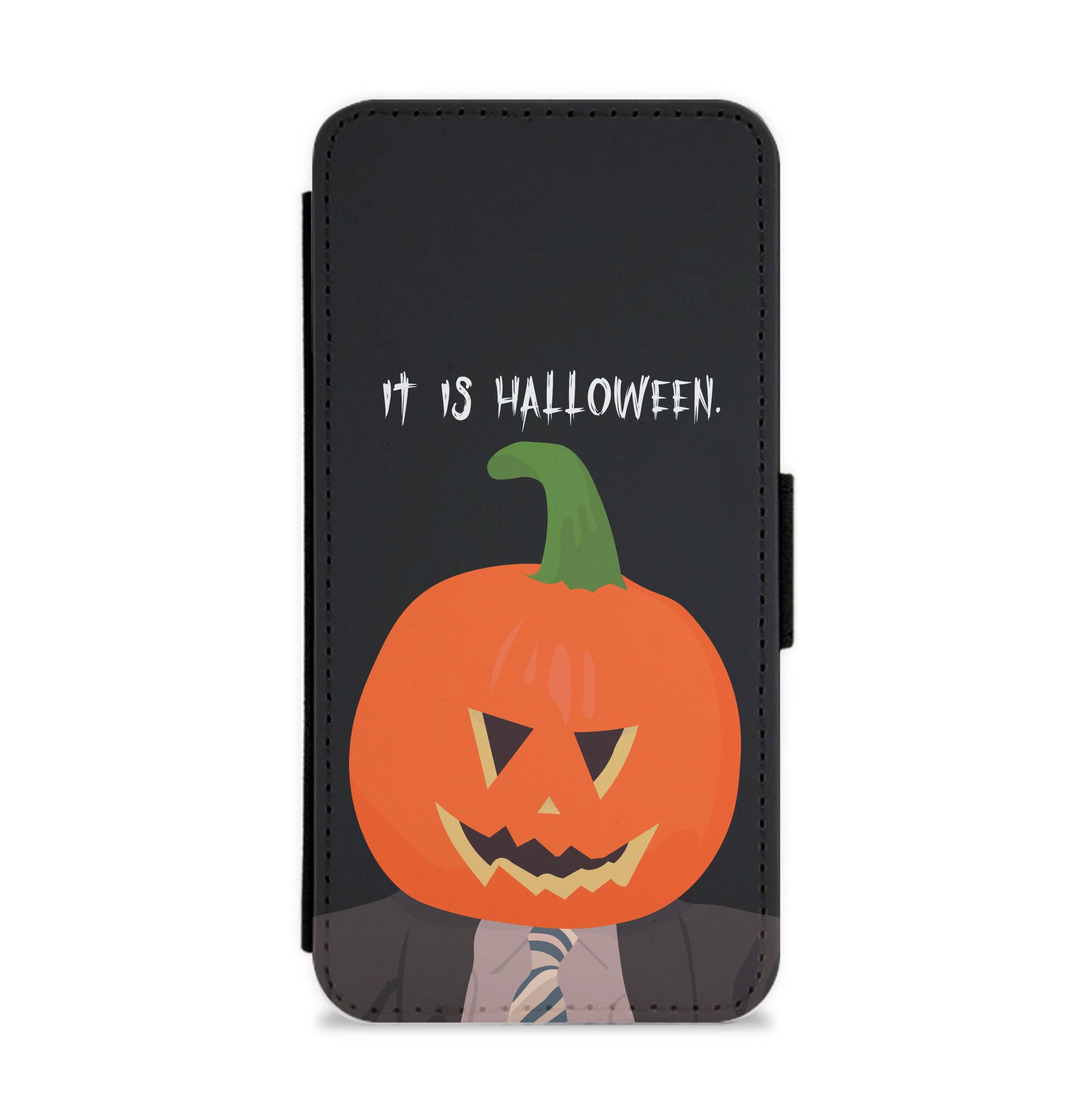 Pumpkin Dwight - Halloween Specials Flip / Wallet Phone Case