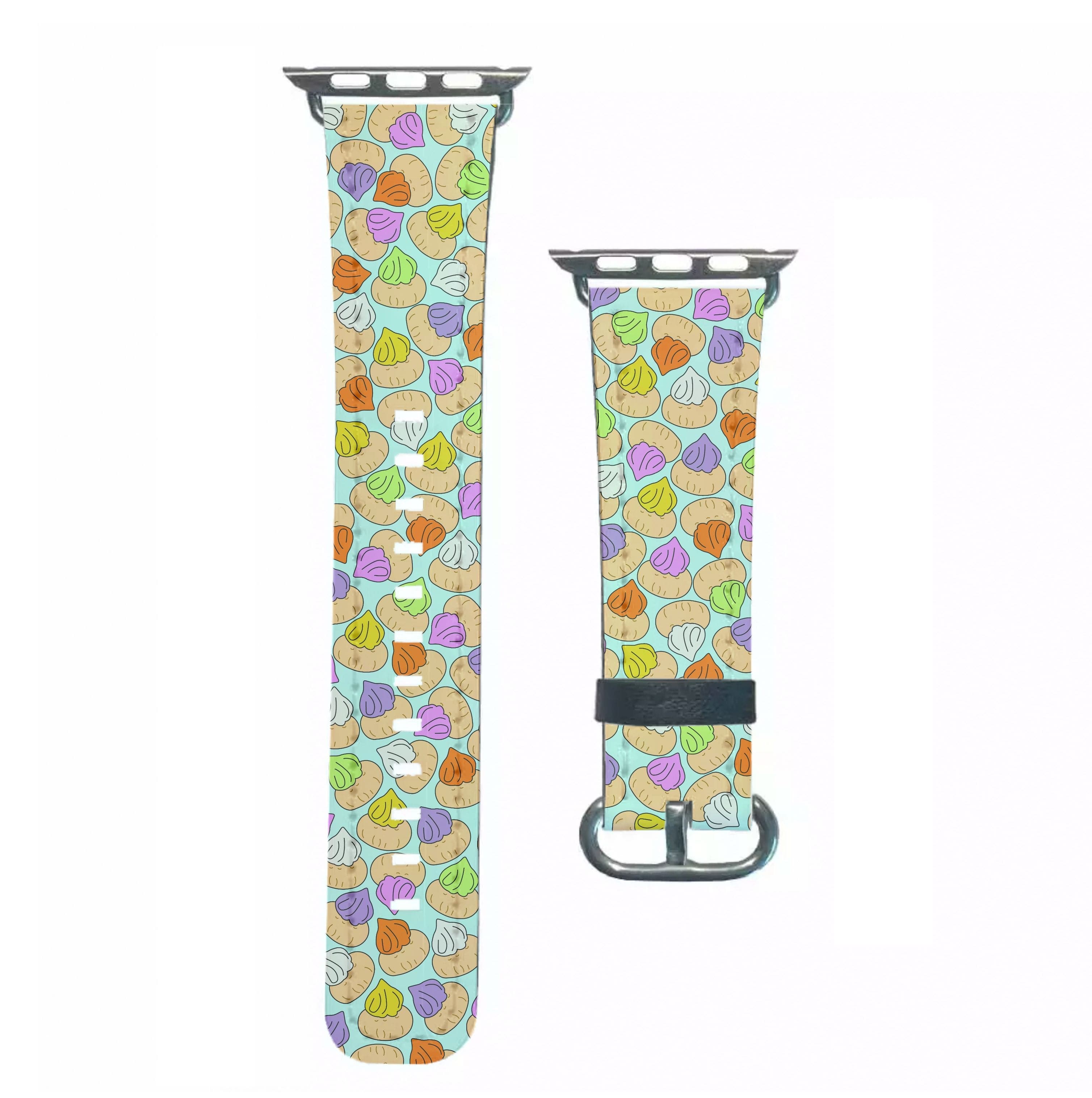 Iced Gems - Biscuits Patterns Apple Watch Strap