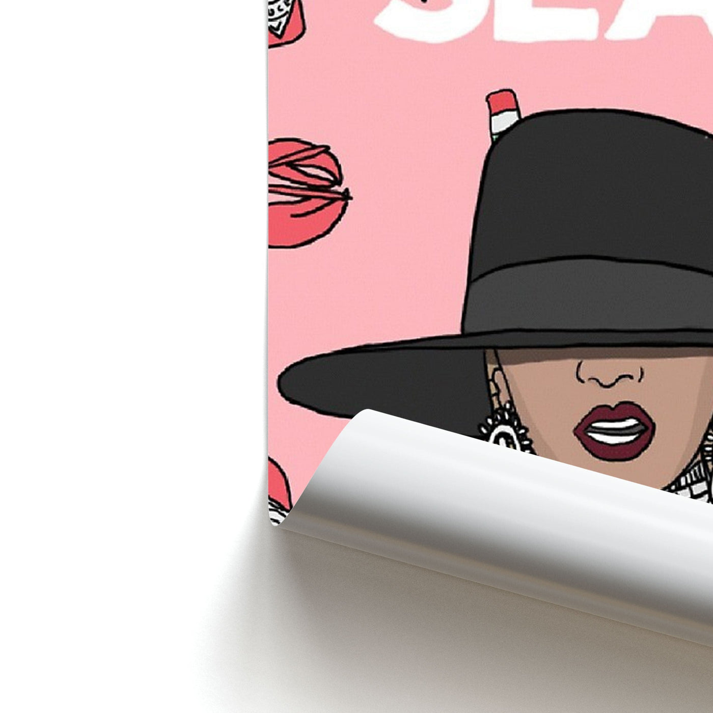 Slay - Beyonce Cartoon Poster