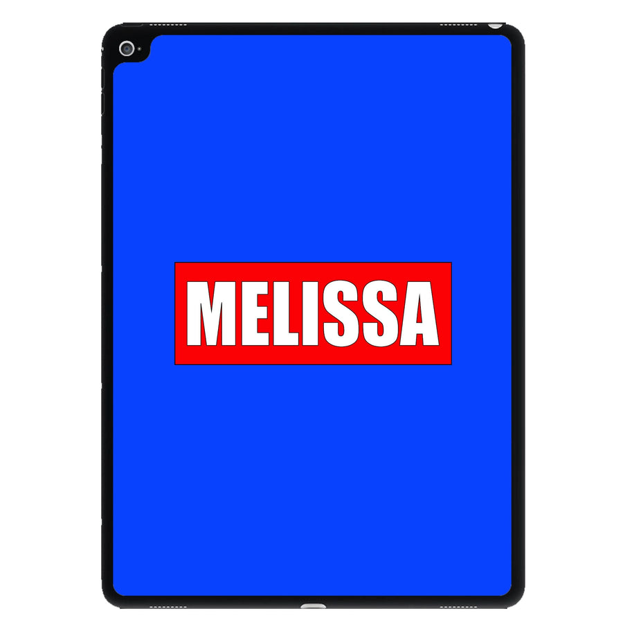 Red And Blue - Personalised Marvel iPad Case