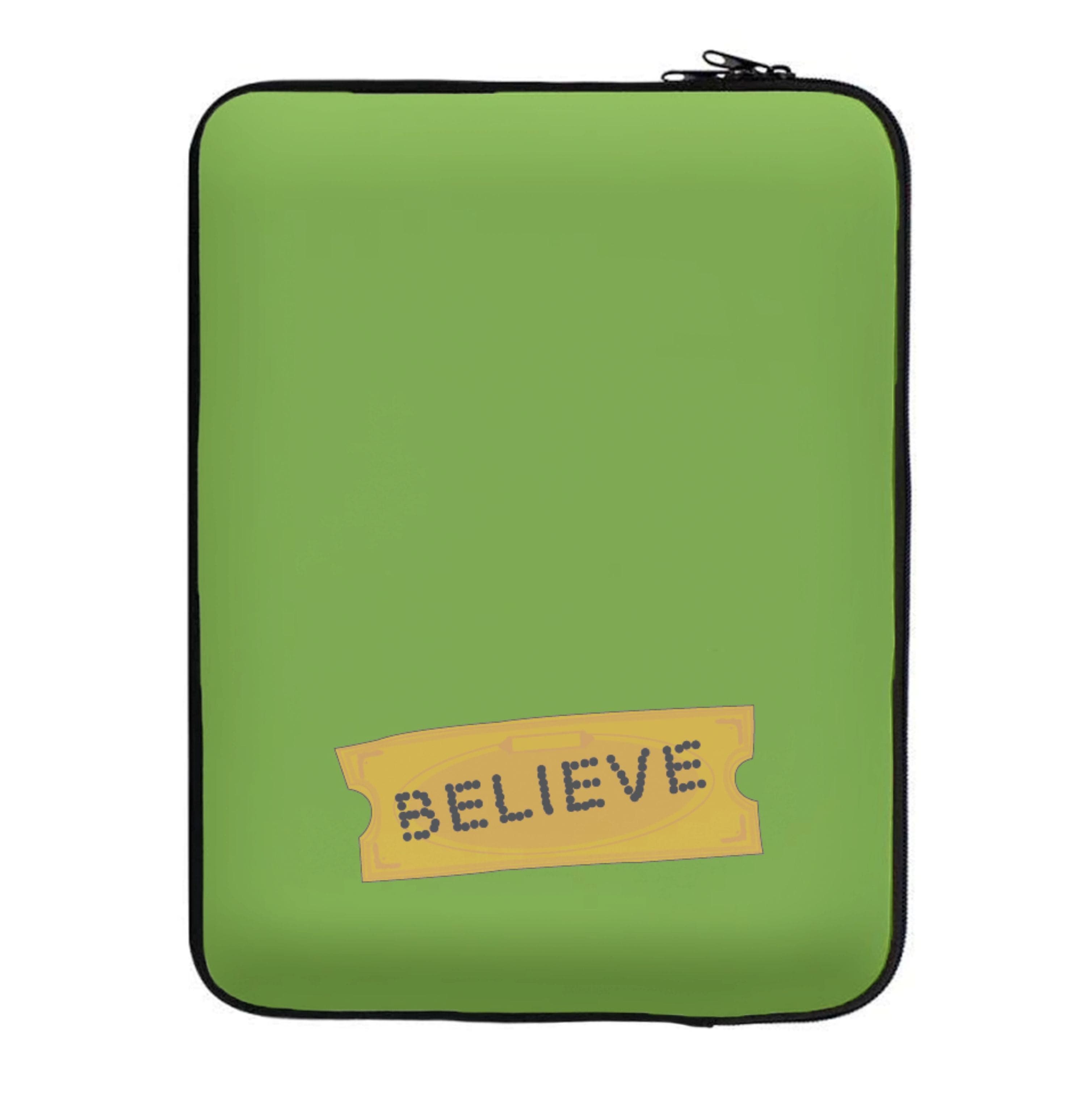 Believe - Polar Christmas Laptop Sleeve