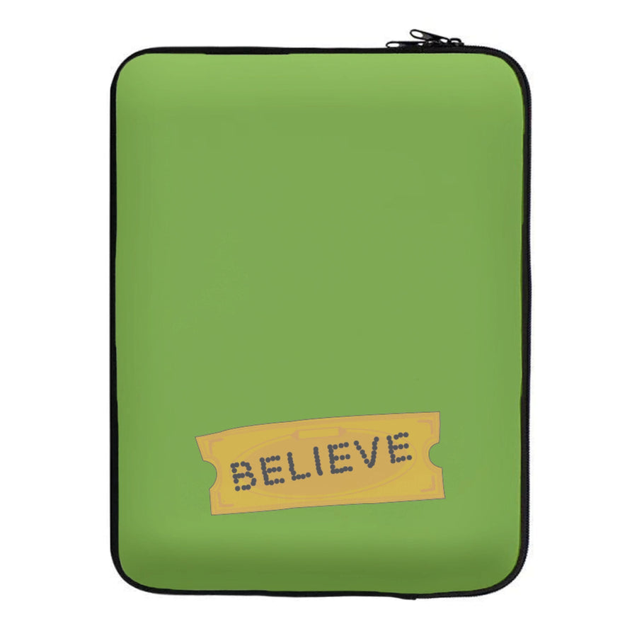 Believe - Polar Express Laptop Sleeve