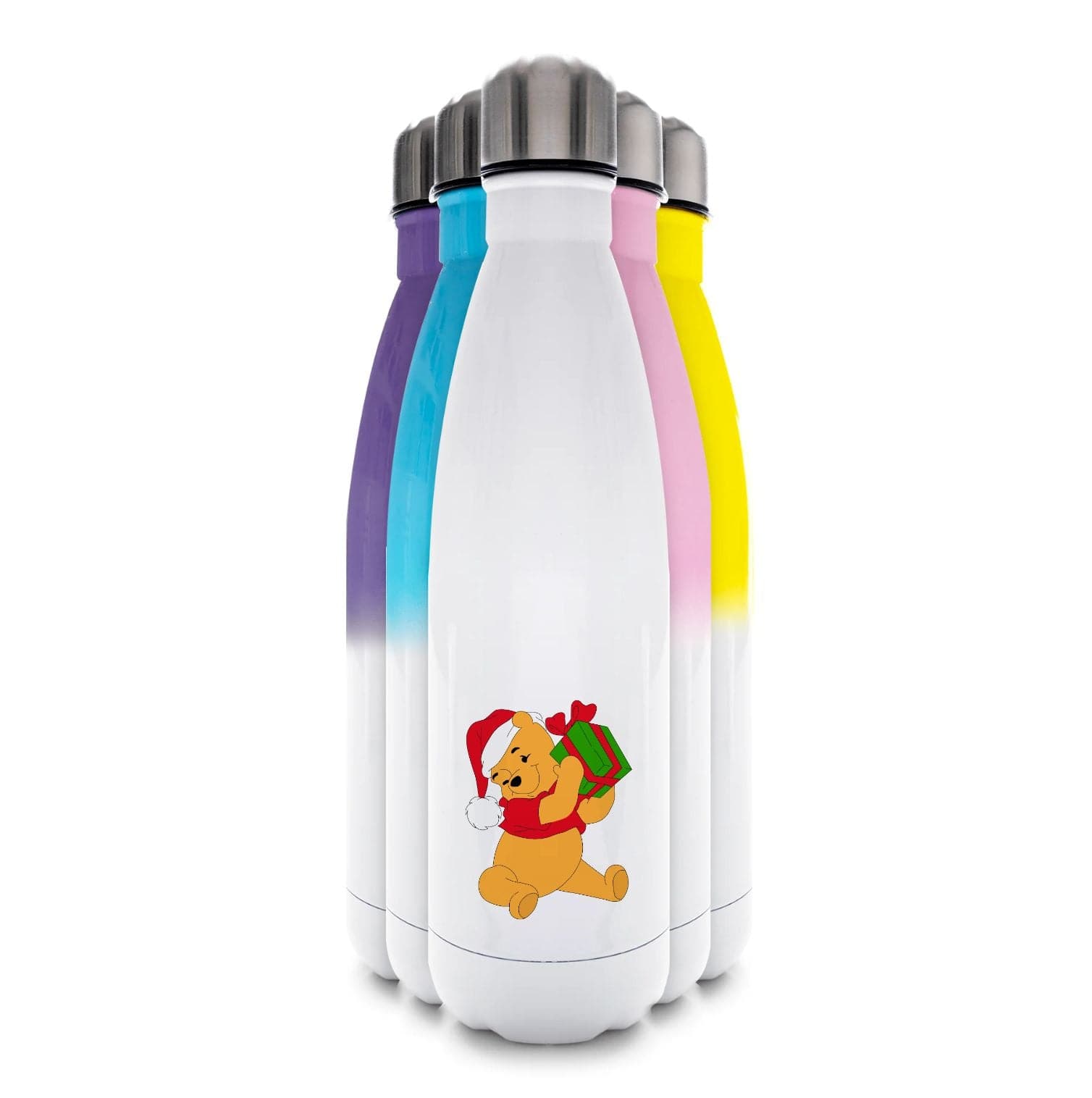 Winnie Christmas Water Bottle