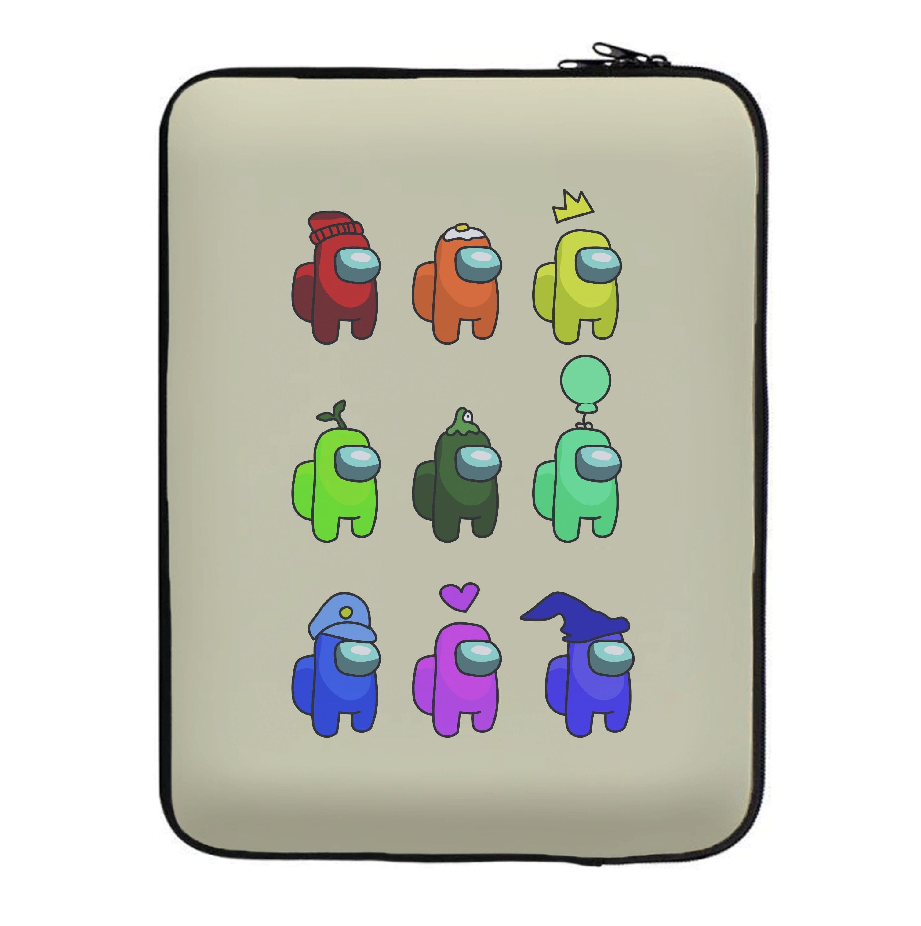 Among Gaming characters Laptop Sleeve