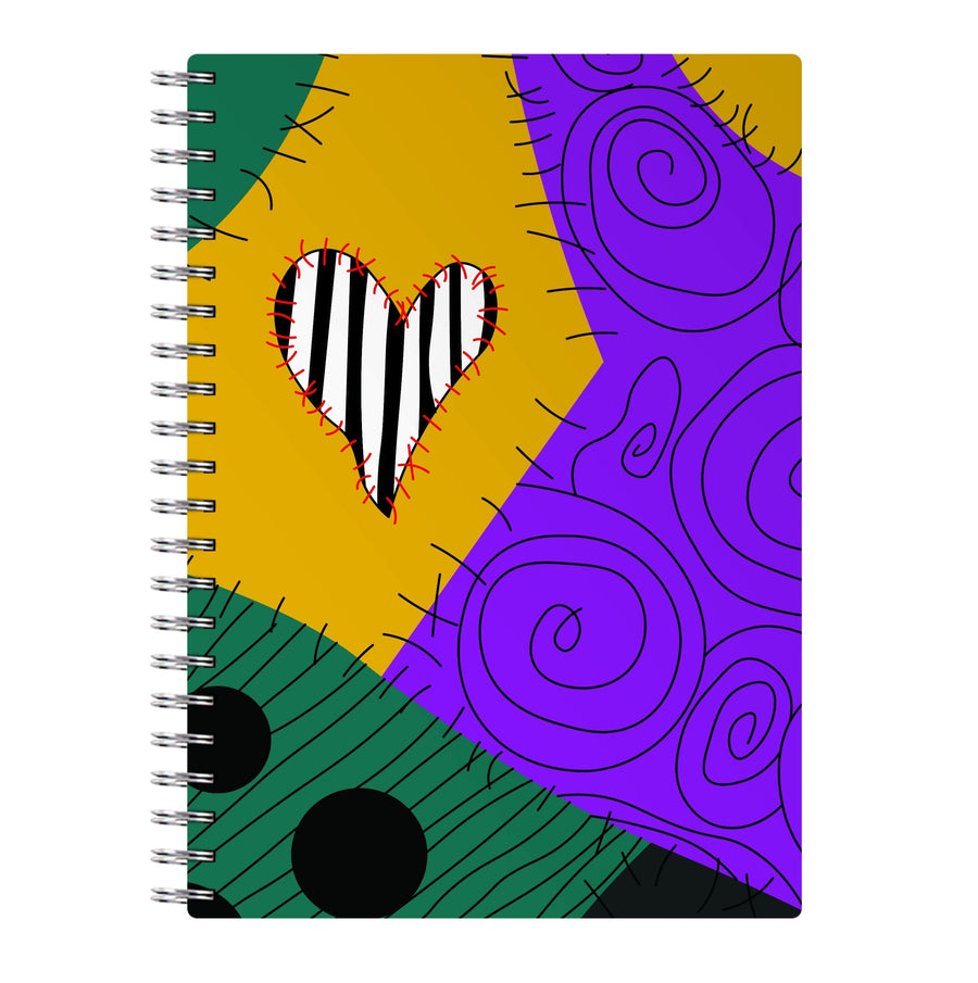 Sally's Dress - The Nightmare Before Christmas Notebook