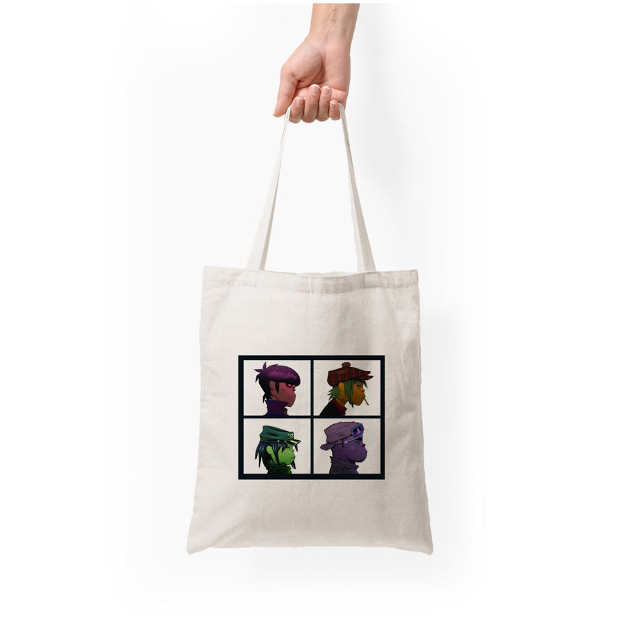 Members - Gorillaz Tote Bag