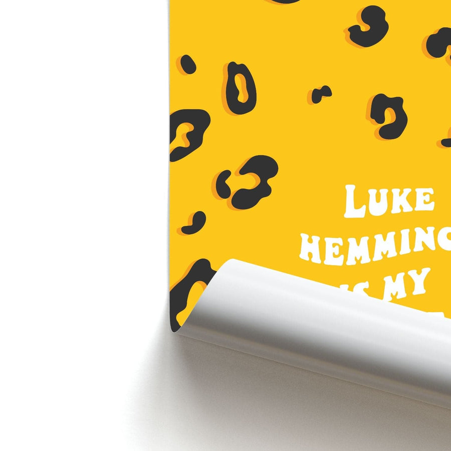 Luke Hemmings Is My Spirit Animal - 5 Seconds Of Summer  Poster