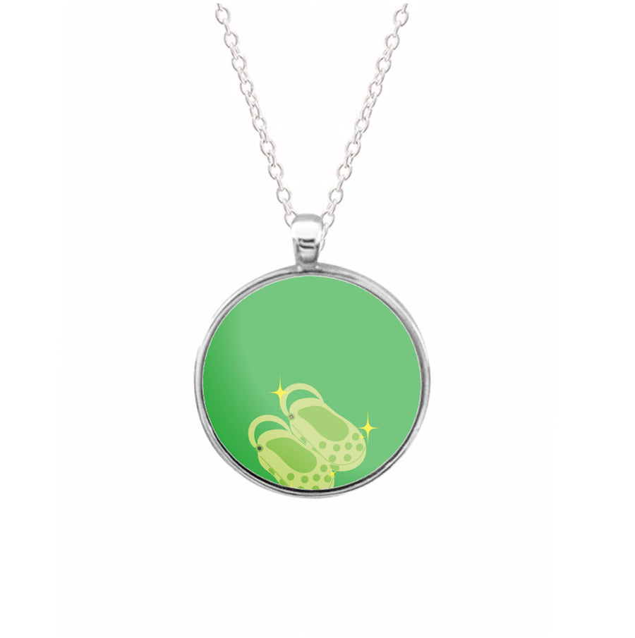 Green Crocs Necklace