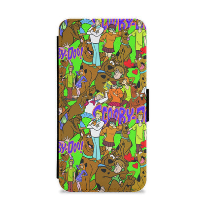 Collage - Scoob Flip / Wallet Phone Case