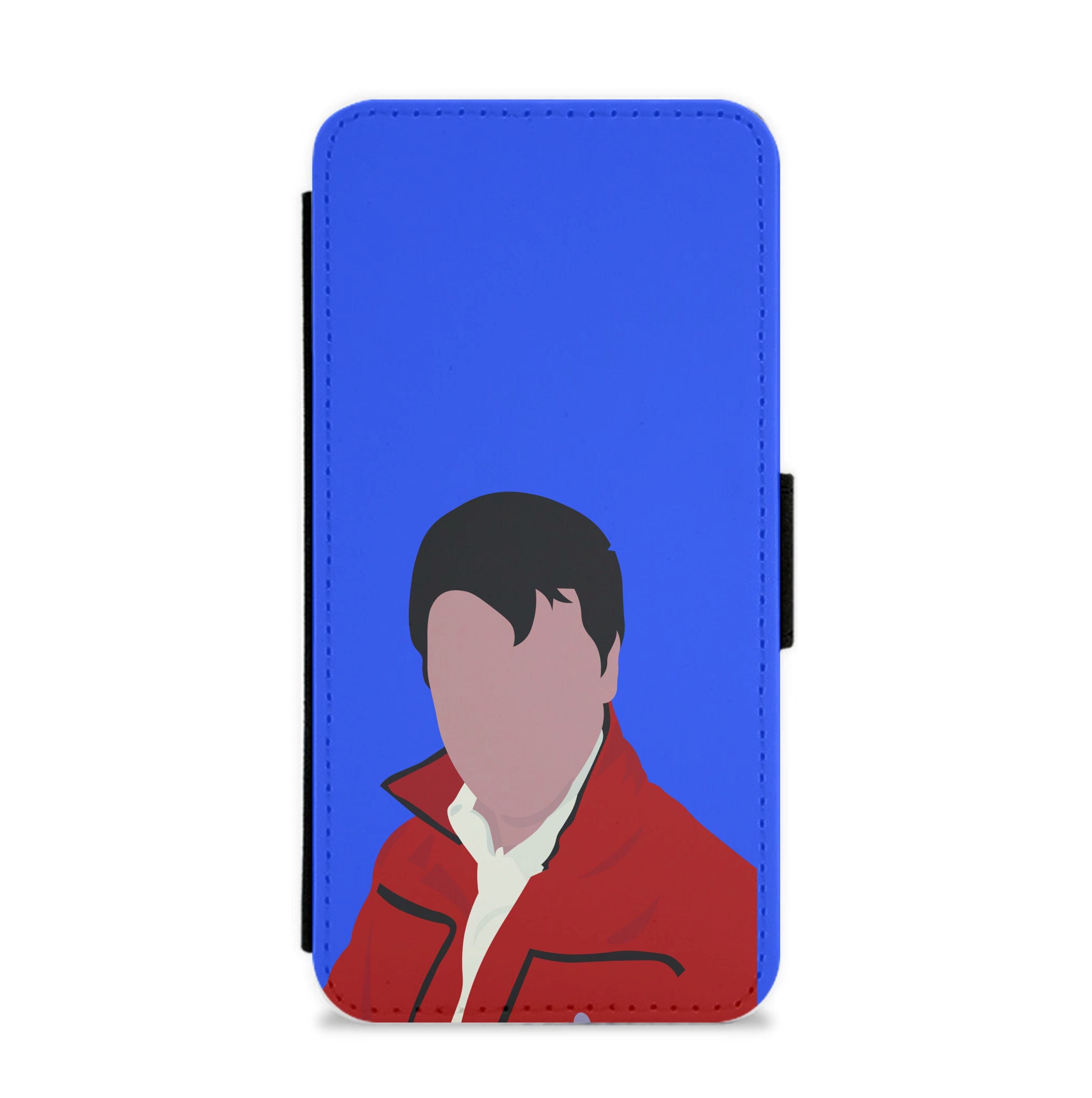 Red Suit Flip / Wallet Phone Case