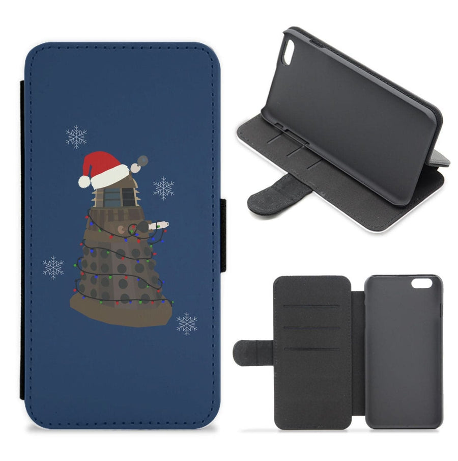 Christmas Dalek - Doctor Who Flip / Wallet Phone Case
