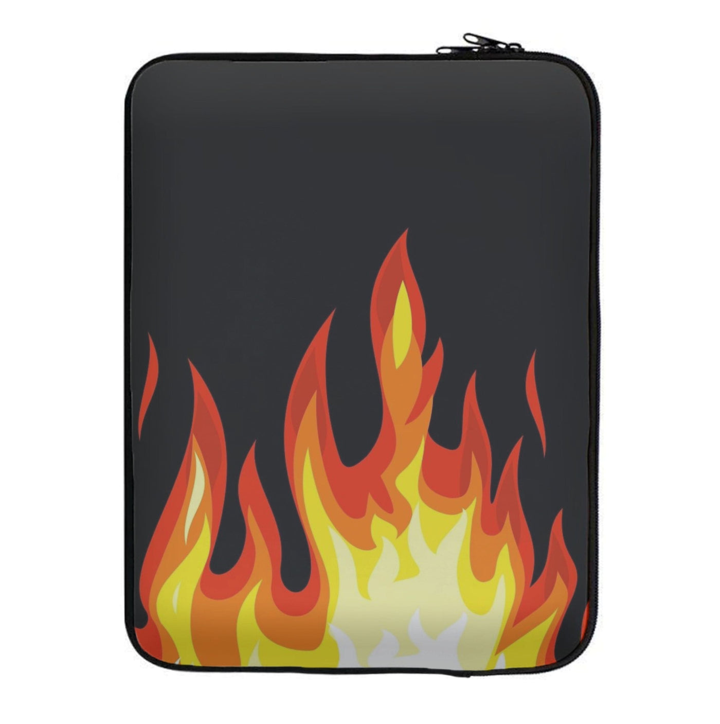 Black Flame  Laptop Sleeve