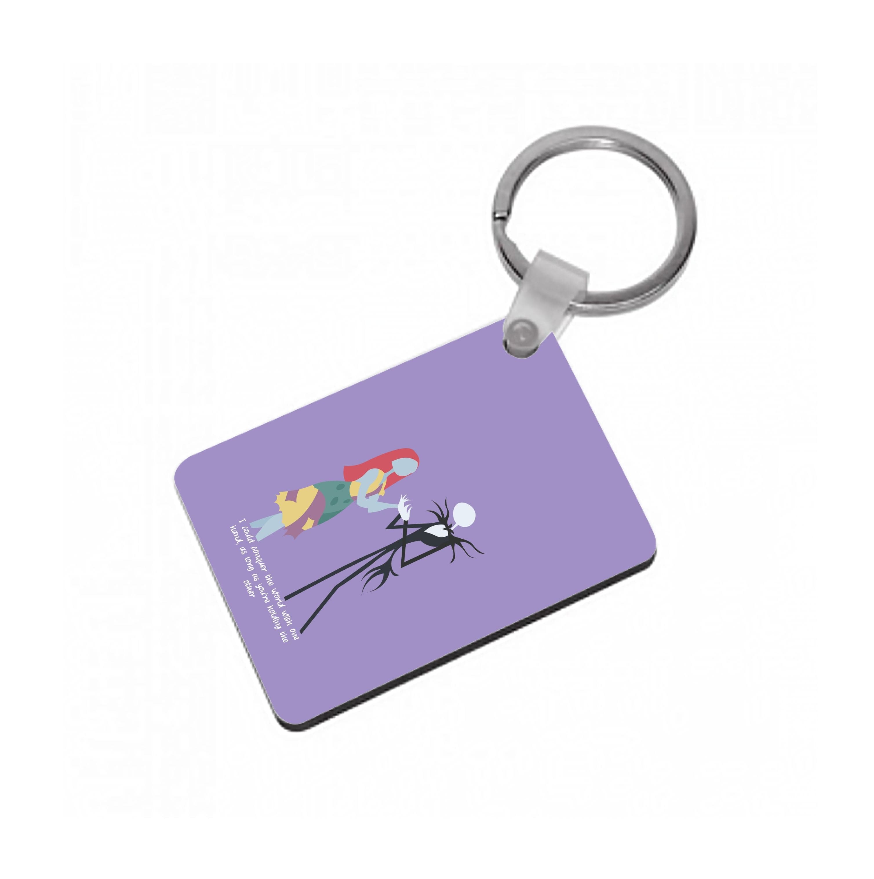 I Could Conquer The World - TNBC Keyring