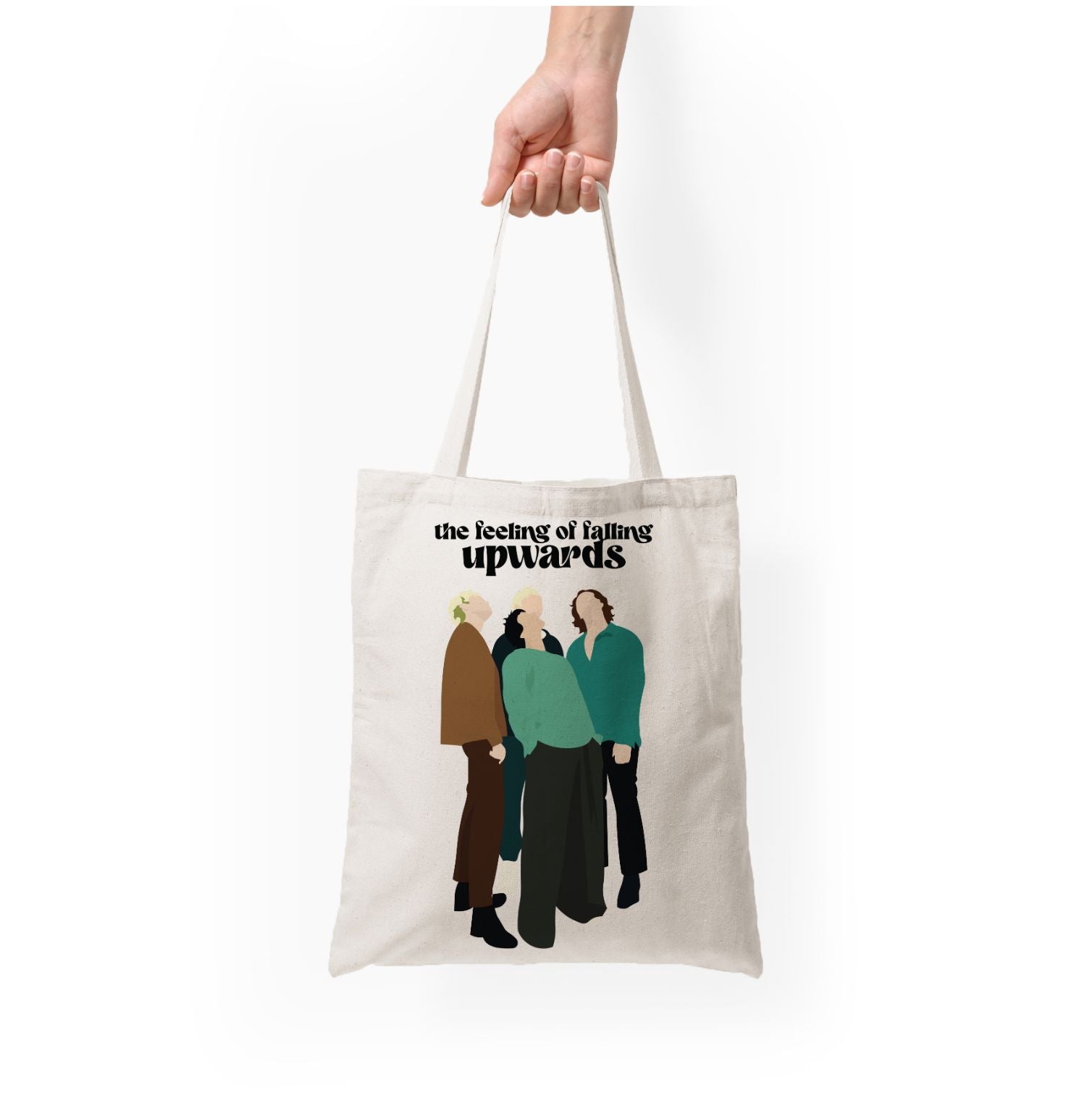 The Feeling Of Falling Upwards Tote Bag