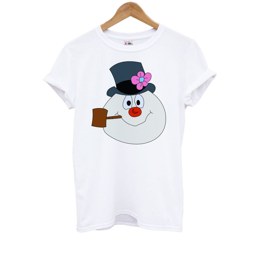Pipe - Frosty The Snowman  Kids T-Shirt