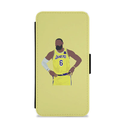 Lebron - Baskteball Flip / Wallet Phone Case