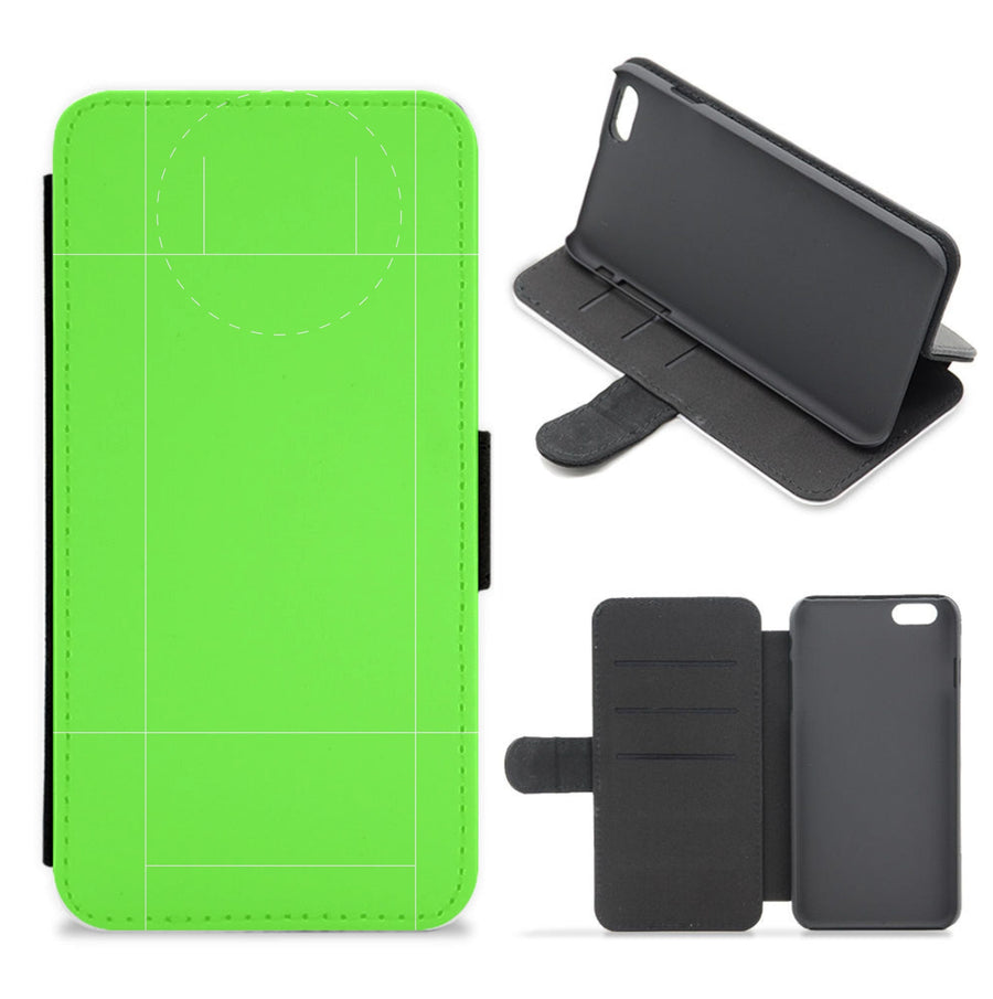 The Pitch - Cricket Flip / Wallet Phone Case