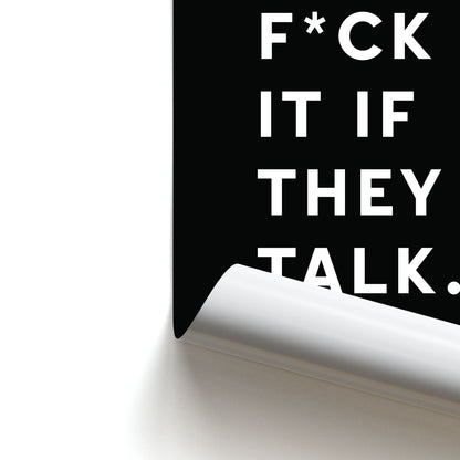 If They Talk Poster