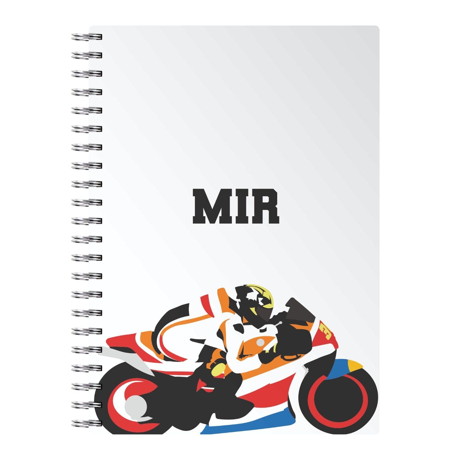 Mir - Motorbike Notebook