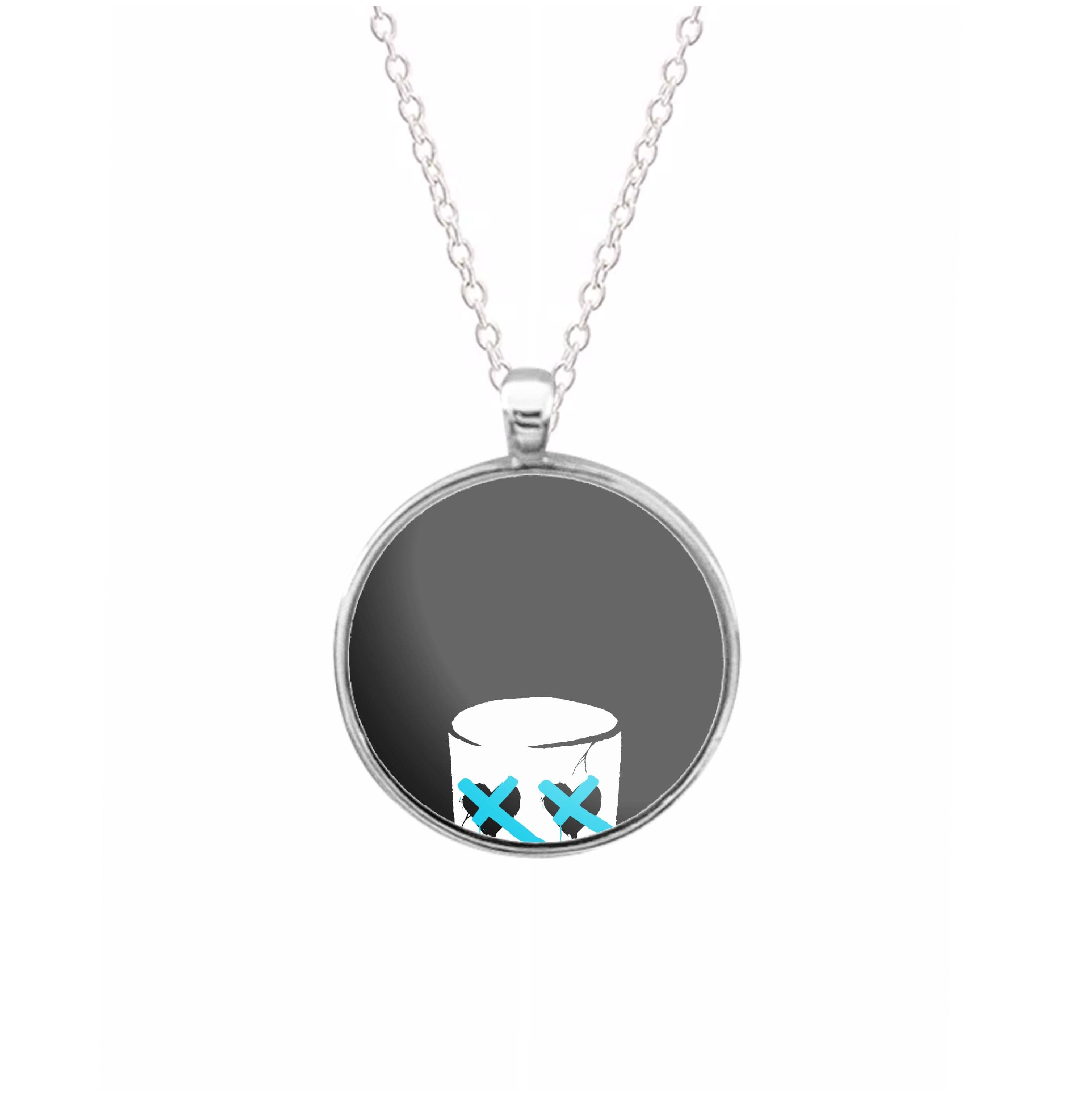 Blue Eyes - White Helmet DJ Necklace