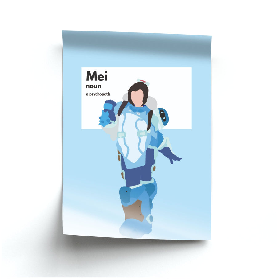 Mei - Overwatch Poster