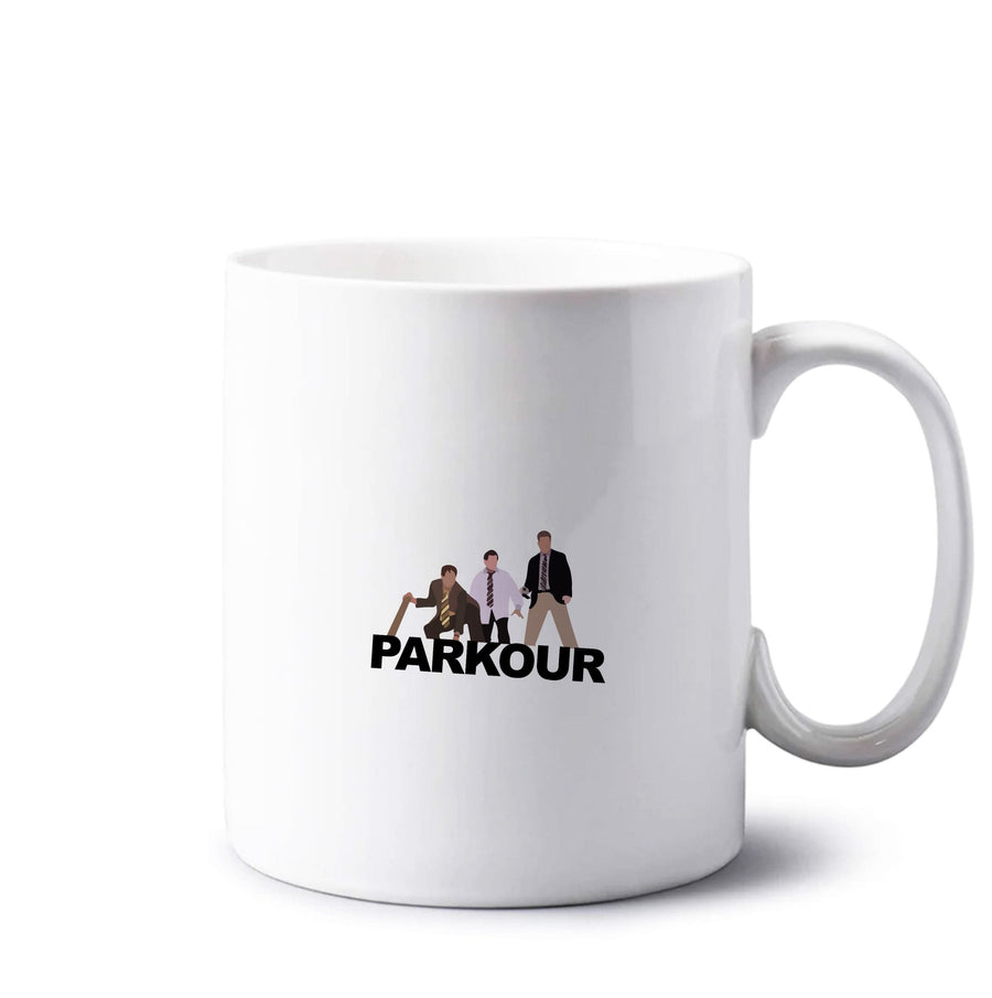 Parkour - The Office Mug