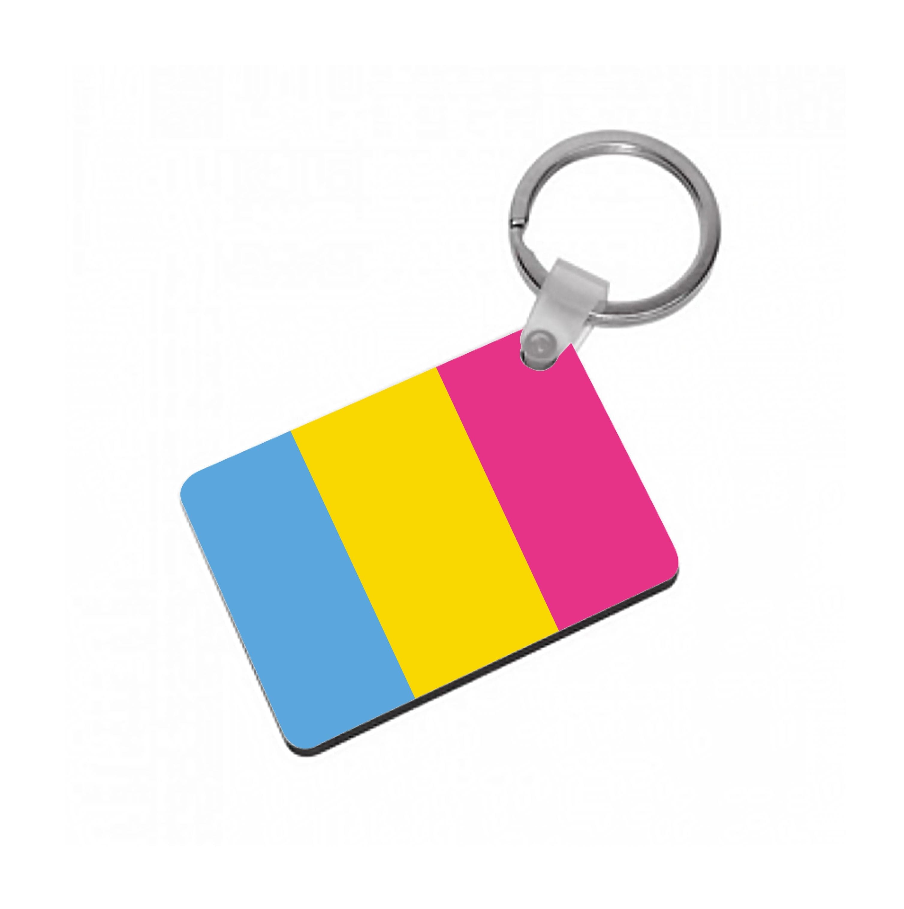 Pansexual Flag - Pride Keyring