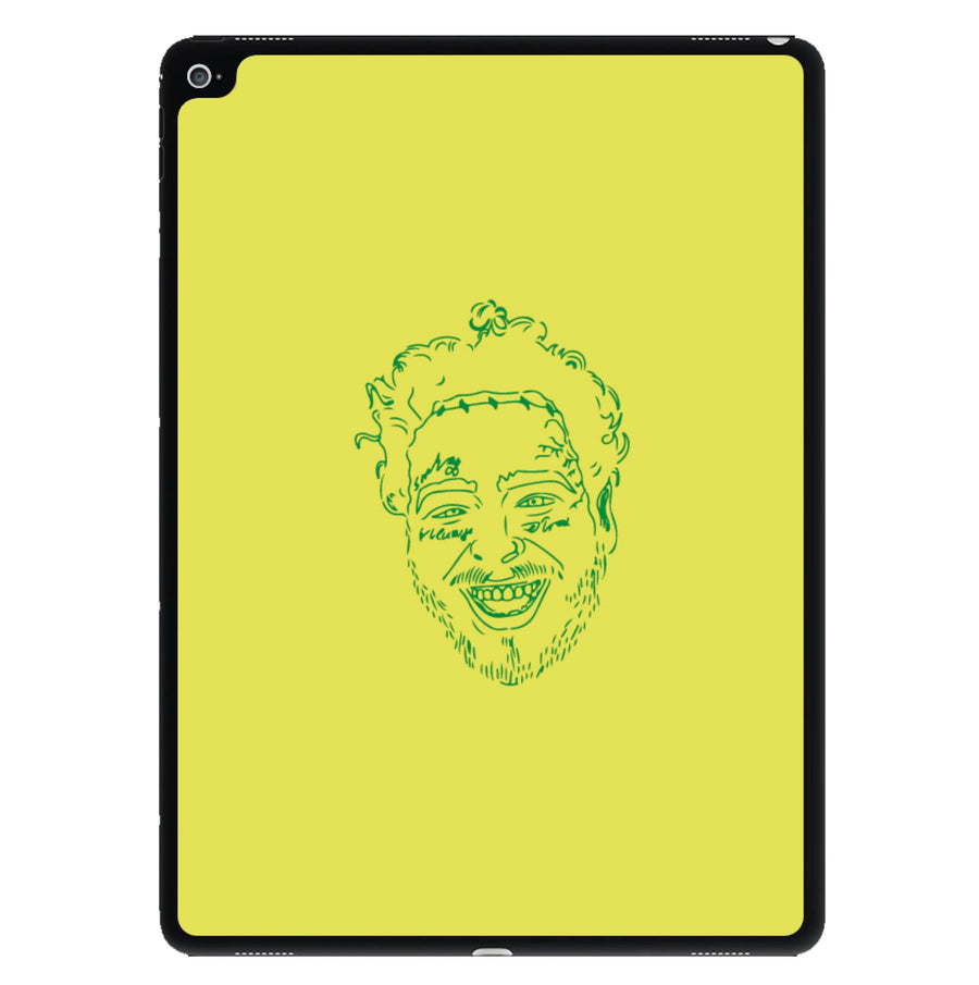 Outline - Post Malone iPad Case