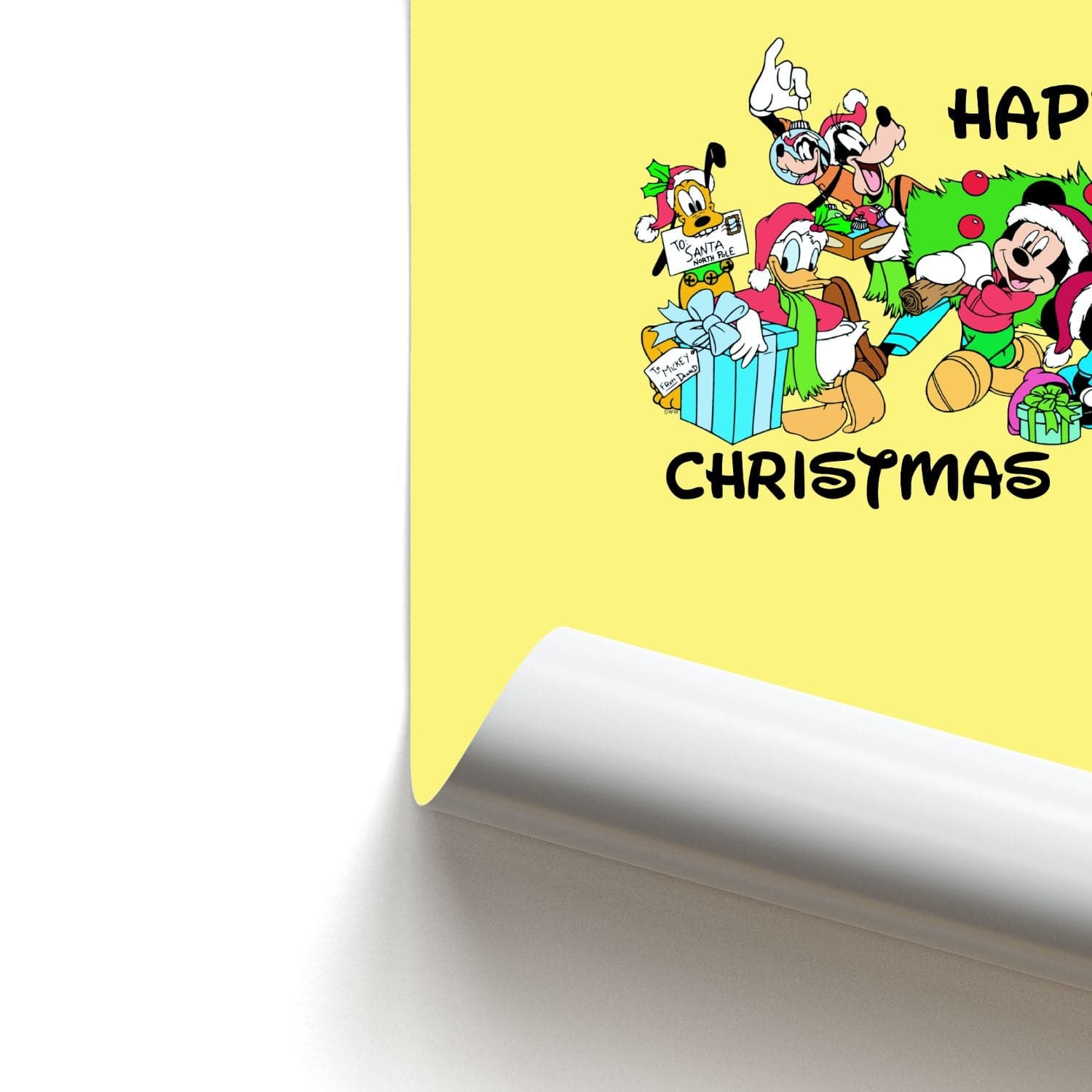 Fairytale Happy Christmas Poster