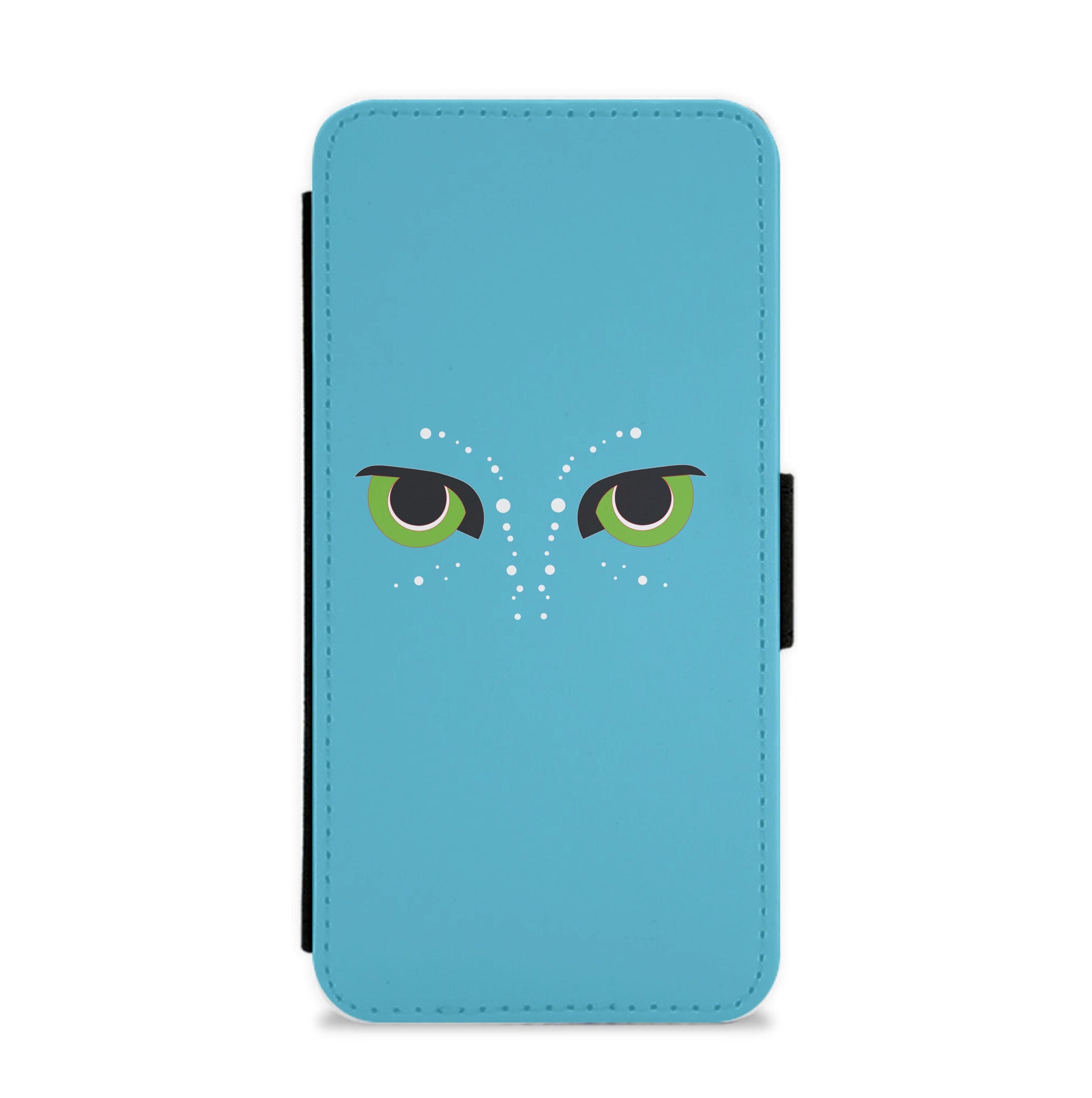 Alien World Eyes Flip / Wallet Phone Case