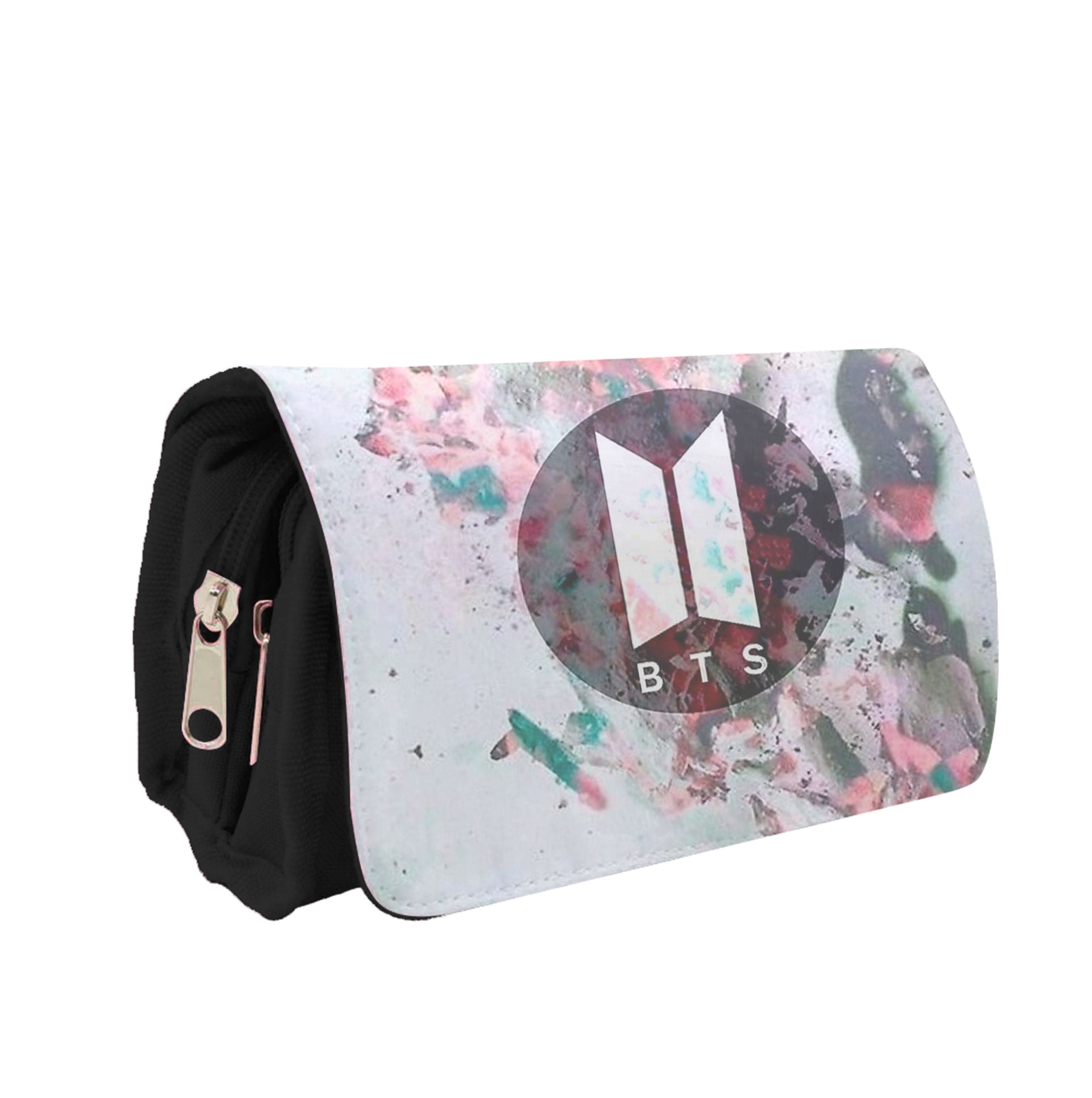 K-Pop Band Marble Logo Pencil Case