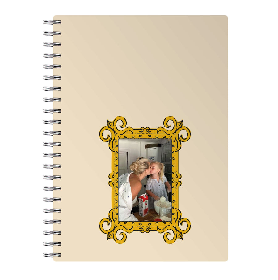 Gold Photo Frame - Personalised Mother's Day Notebook