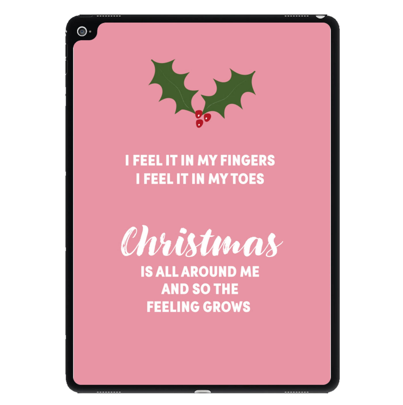Christmas Is All Around Me - Love Actually iPad Case