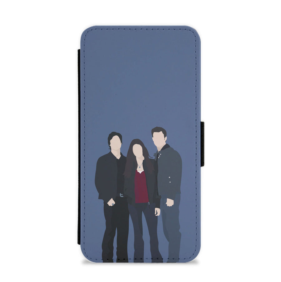 Main Characters - Vampire Diaries Flip / Wallet Phone Case