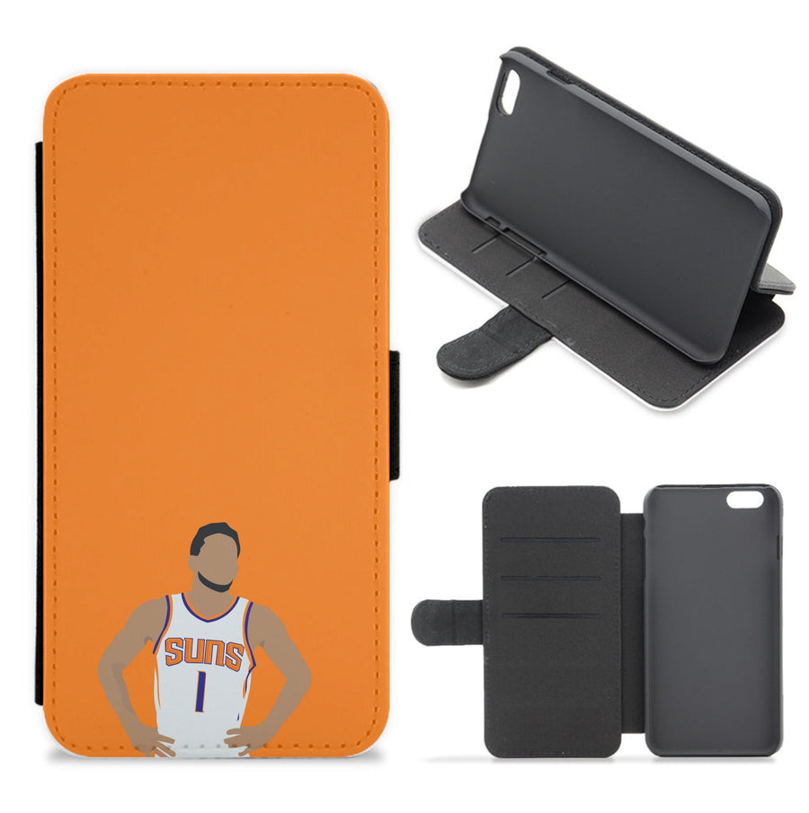 Devin Booker - Basketball Flip / Wallet Phone Case