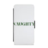 Naughty Or Nice Wallet Phone Cases